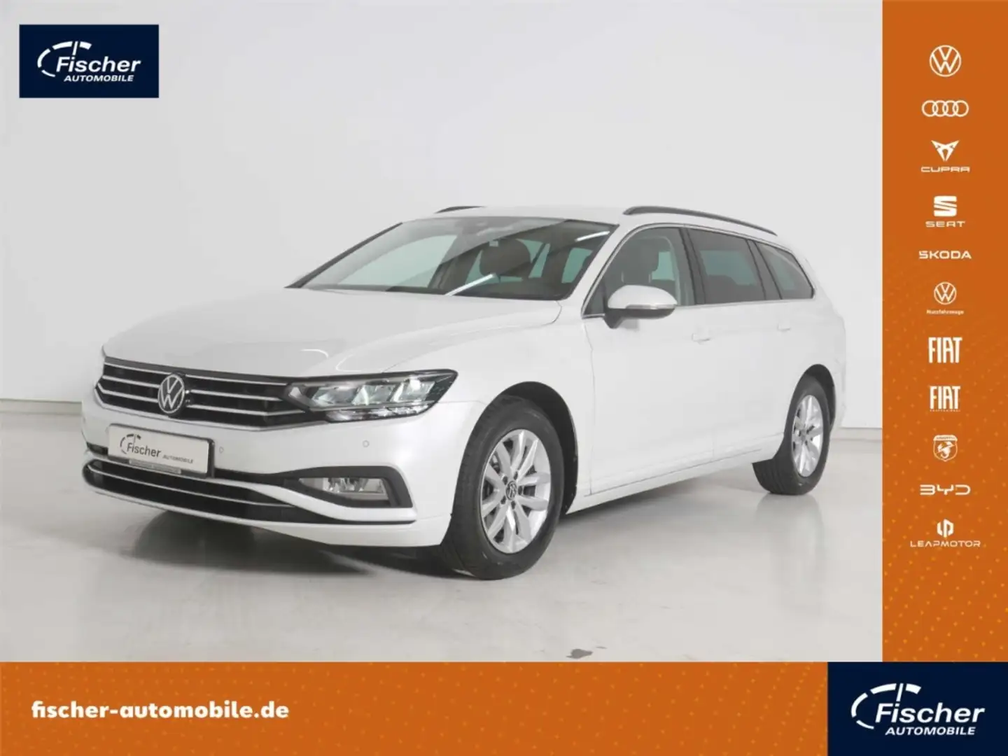 Volkswagen Passat Variant 2.0 TDI Business DSG AHK/LED/NAV Blanc - 1