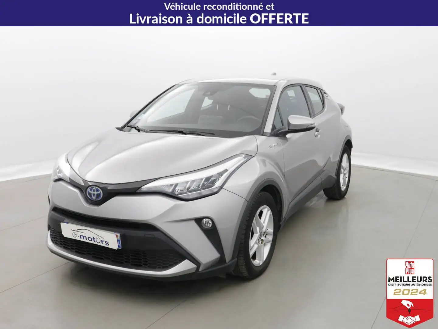 Toyota C-HR C-HR Hybride 2.0L 184cv Dynamic +GPS Gris - 1