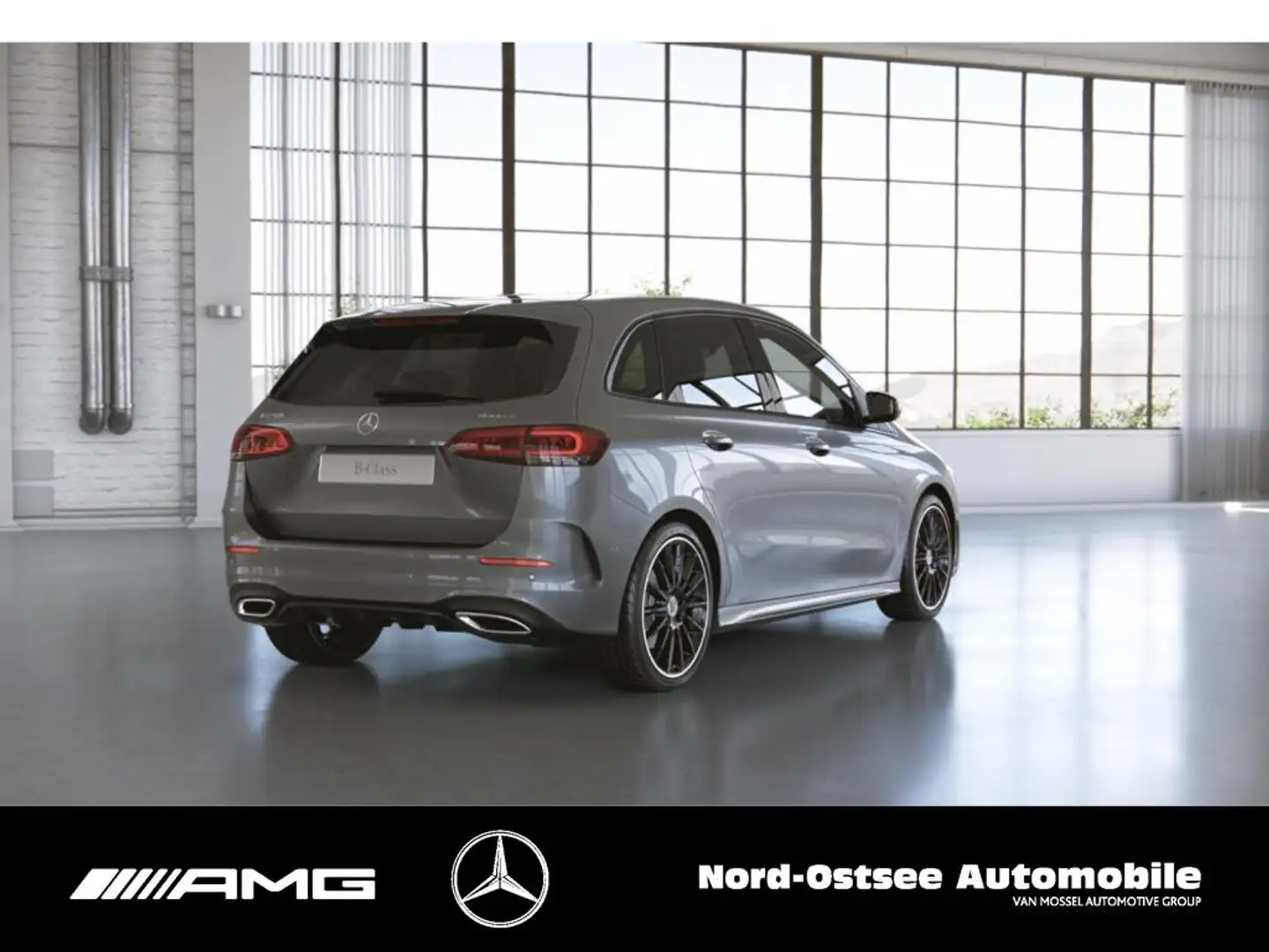 Mercedes-Benz B 250 4M AMG NIGHT PARKPAKET SOUND LED DAB NAVI Grey - 2