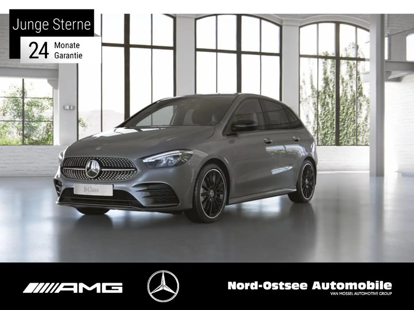 Mercedes-Benz B 250 4M AMG NIGHT PARKPAKET SOUND LED DAB NAVI Grey - 1