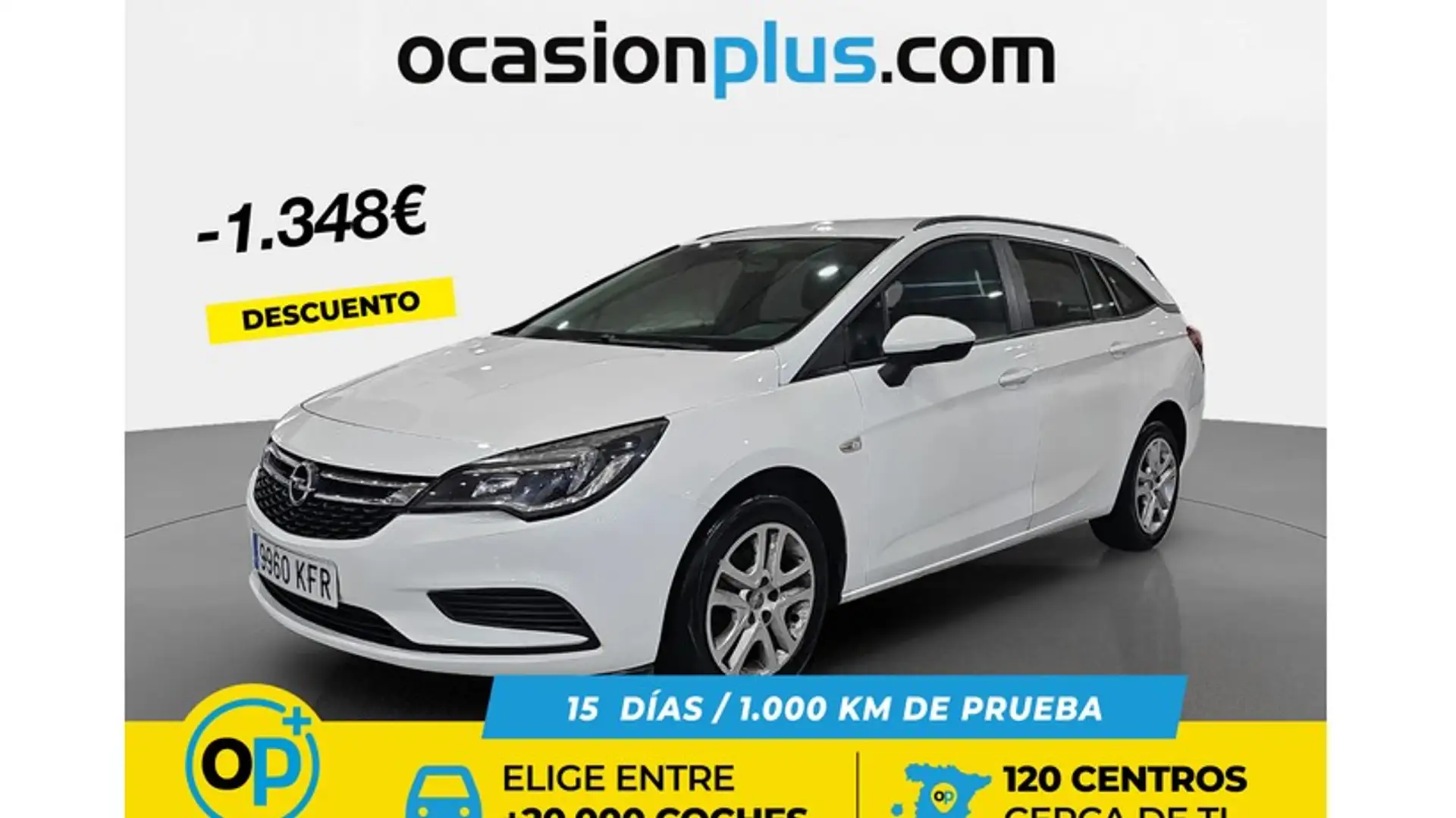 Opel Astra ST 1.6CDTi Selective 110 Blanco - 1