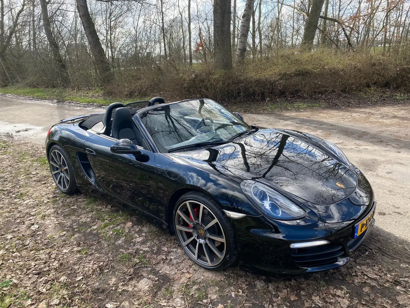 Porsche Boxster S 3.4 PDK 315PK Leder*PASM*Sportuitlaat! Чорний - 1