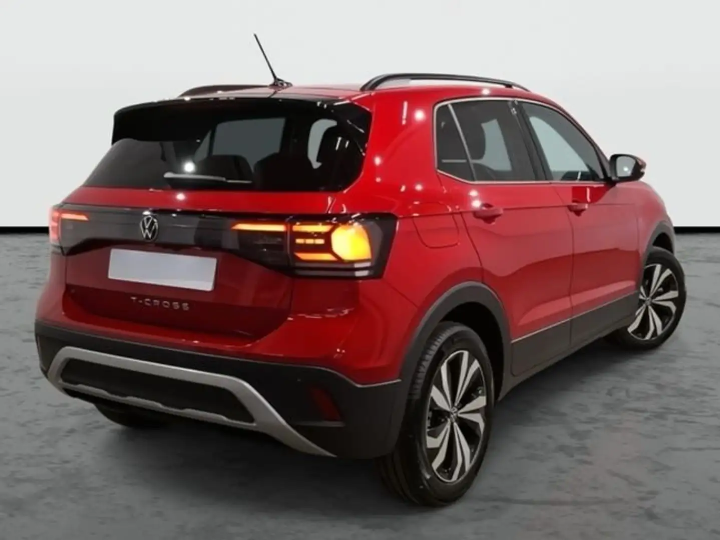 Volkswagen T-Cross Más 1.0 TSI 85 kW (116CV) SG6 Rojo - 2