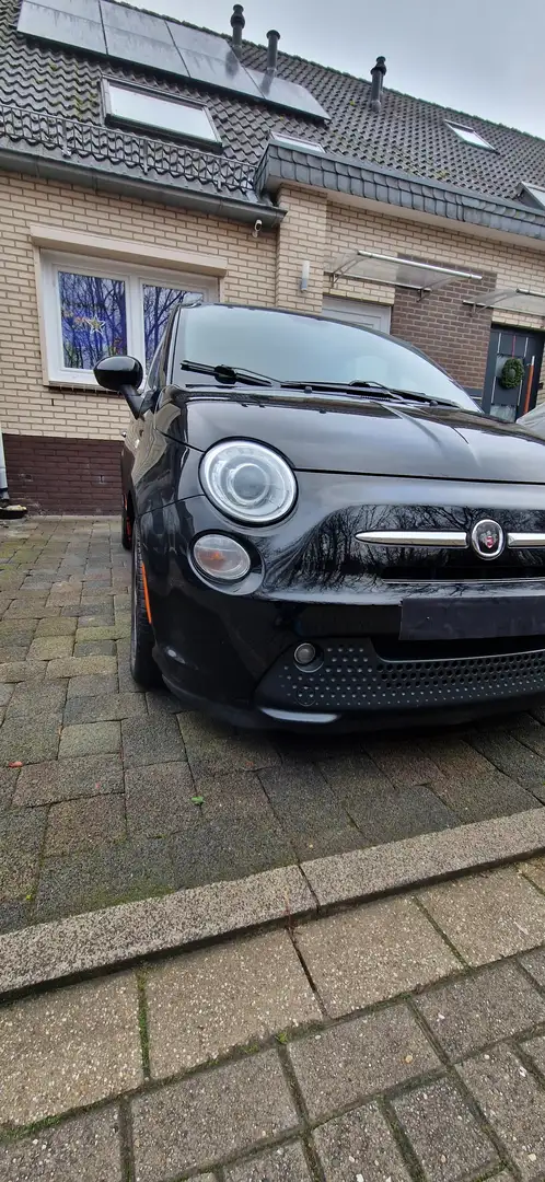 Fiat 500e California Zwart - 1