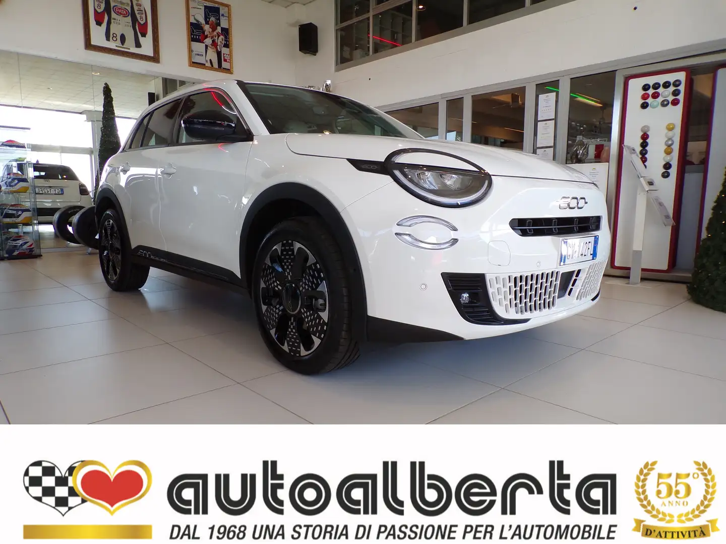 Fiat 600 La Prima 1.2 hybrid 110cv automatica NUOVA KMZERO Bianco - 1