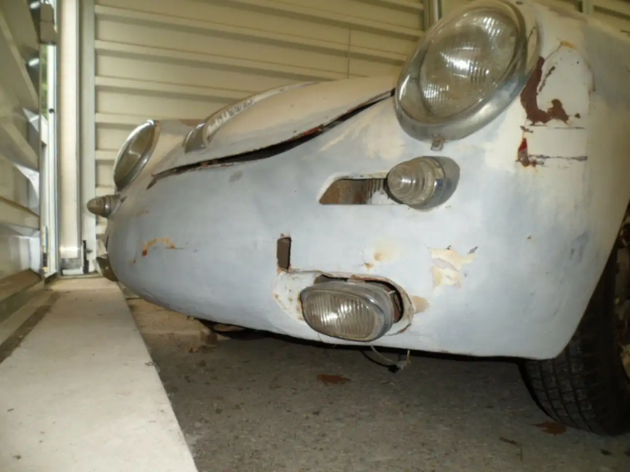 Porsche 356 Super 90 matching zum Restaurieren fährt, foto 9