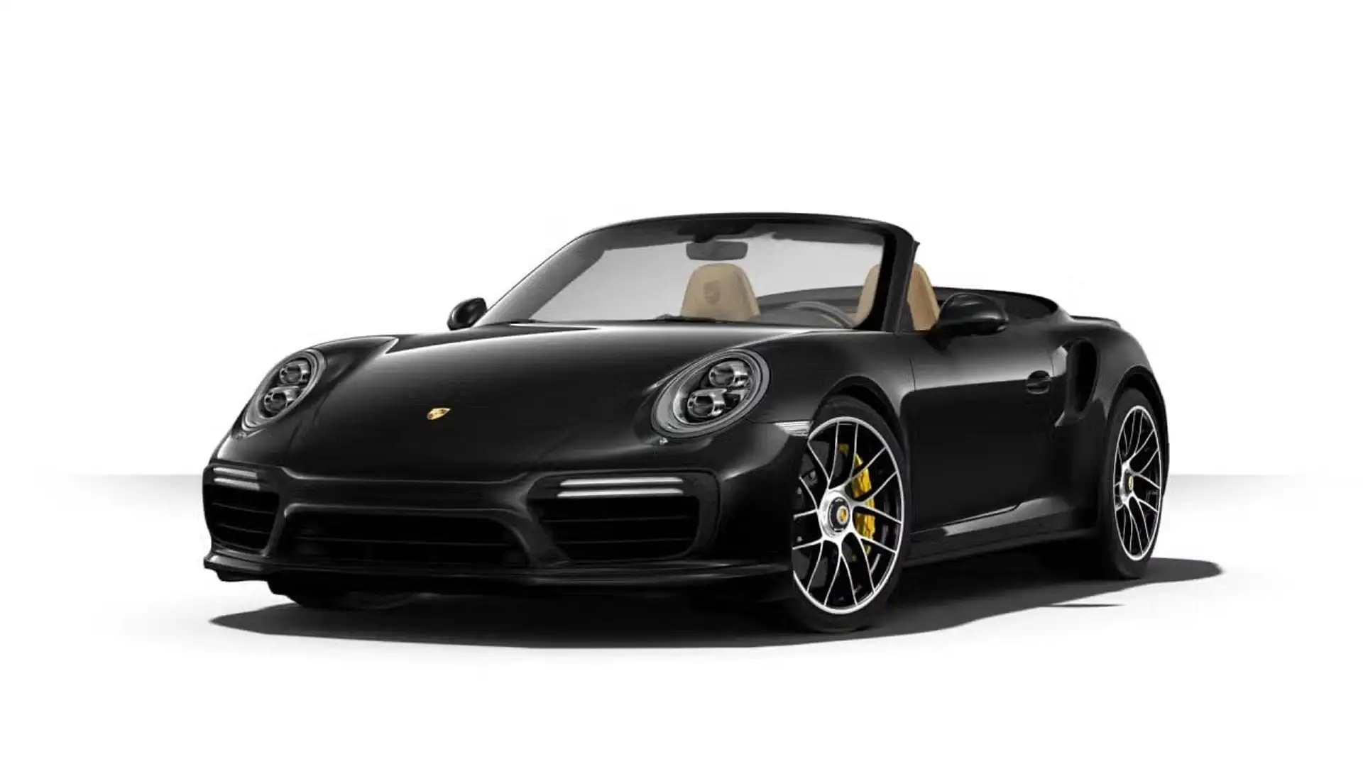 Porsche 991 (991) 3.8 Turbo S Cabriolet Noir - 1