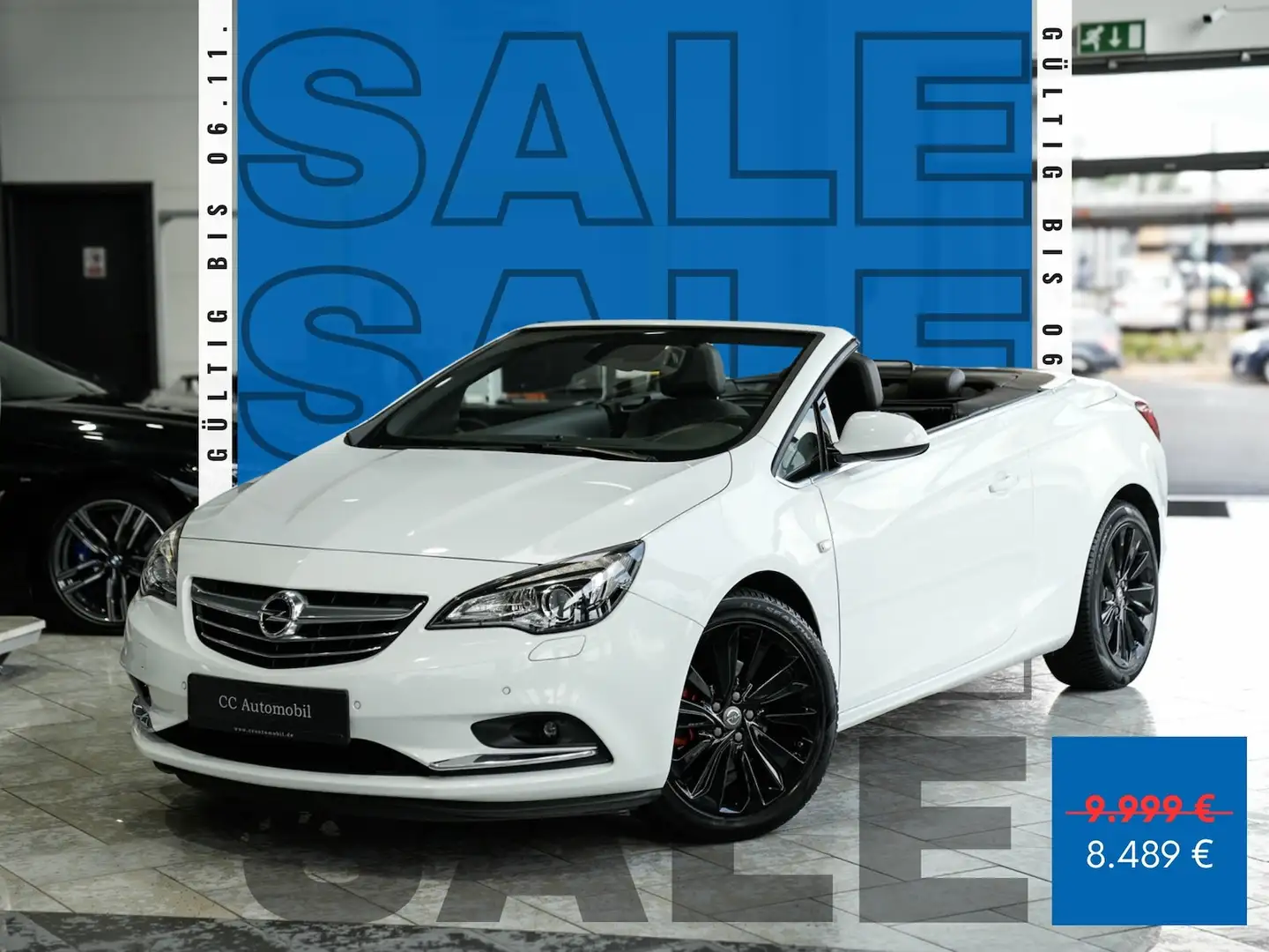Opel Cascada 2,0 CDTI Innovation eco 19LM Xenon NAVI Weiß - 1