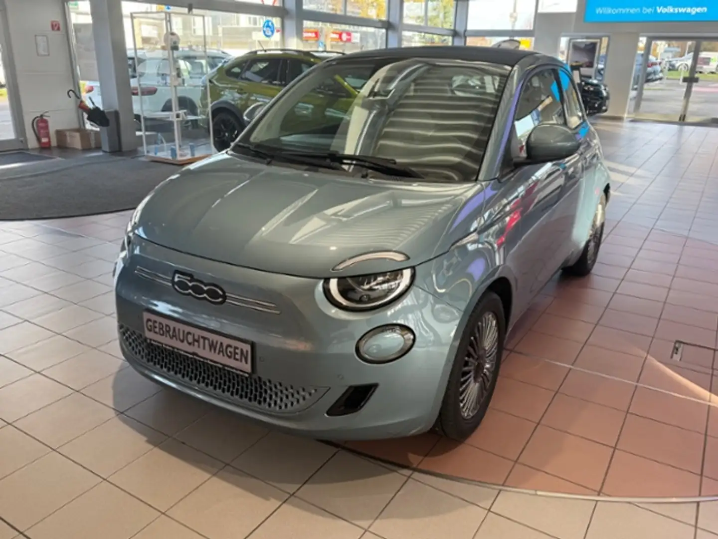 Fiat 500e Icon RFK NAVI Bleu - 2