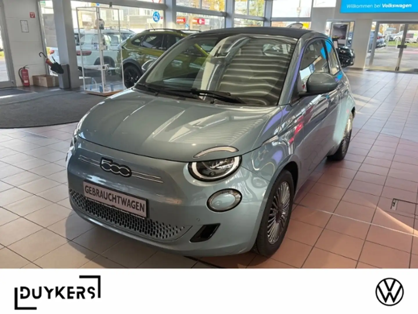 Fiat 500e Icon RFK NAVI Bleu - 1