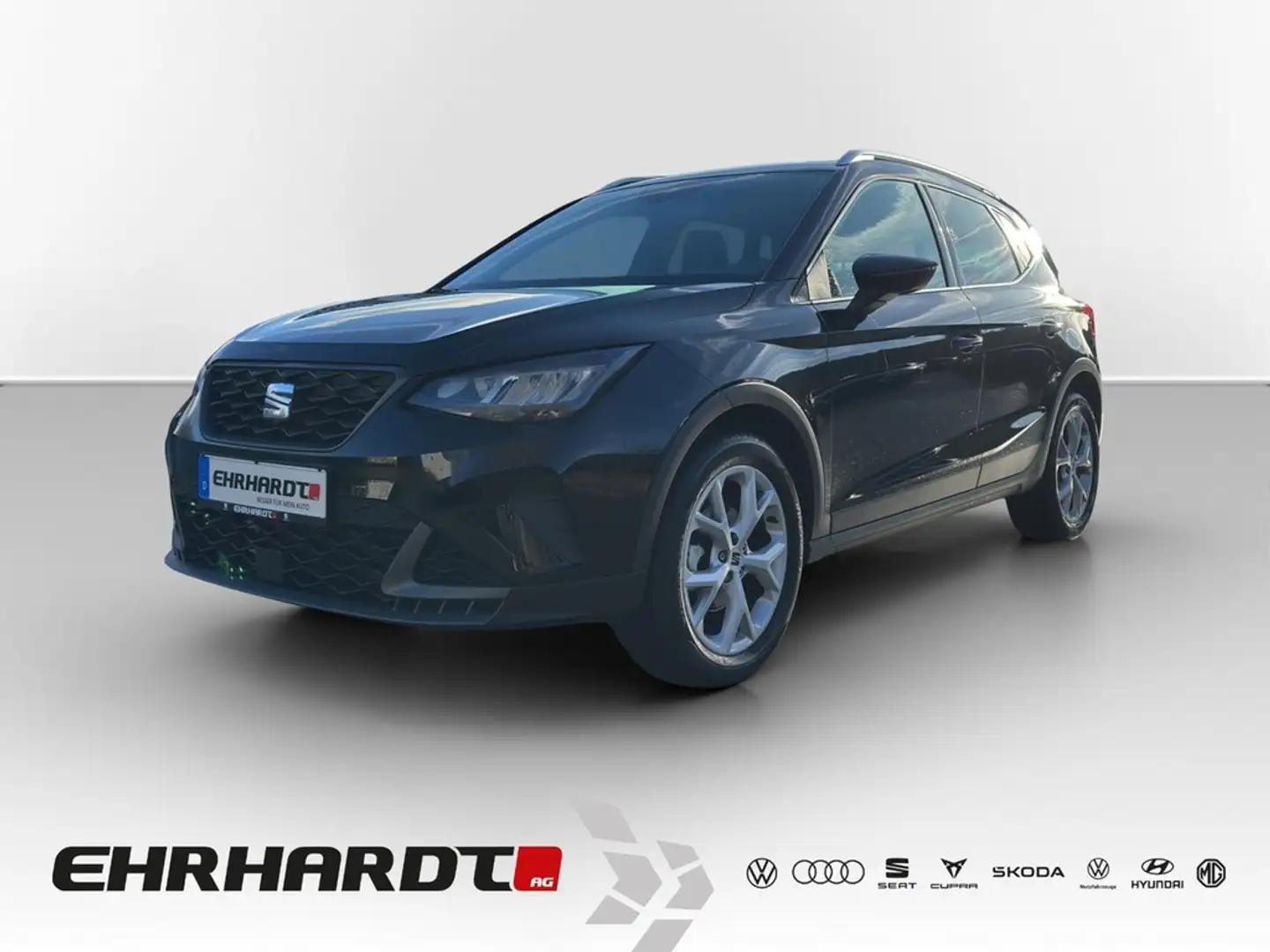 SEAT Arona 1.0 TSI FR LED*VIRTUAL*NAV*TEMP*SHZ*PDC*17ALLWE... Schwarz - 1