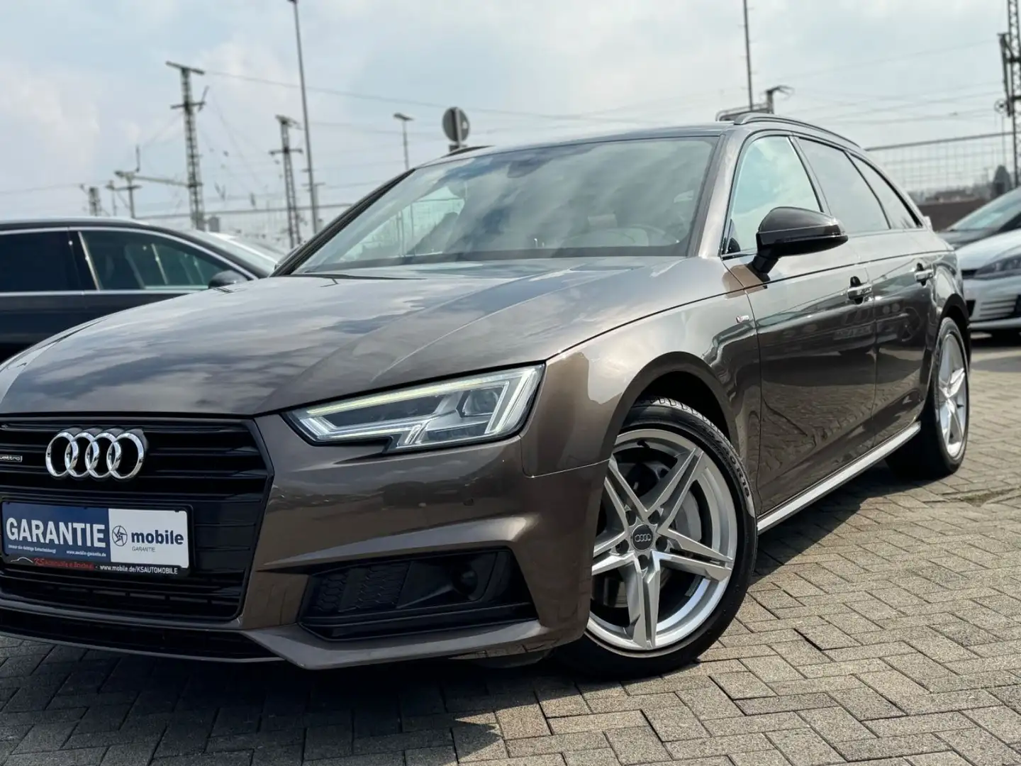 Audi A4 3.0 TDI quattro S-Line*Virtuel*ACC*Alcantara* Braun - 2