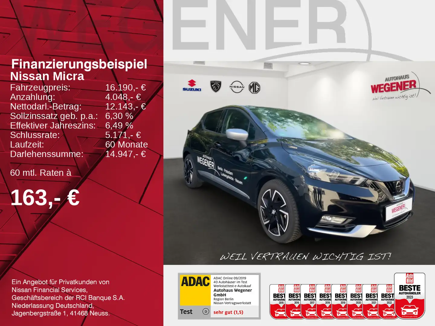 Nissan Micra MICRA K14 N-DESIGN  5MT Navi Ext. Perso Chrome Noir - 2
