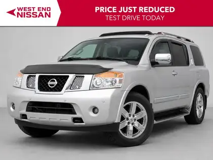 Silver 2013 Nissan Armada SUV / Crossover Four-Wheel Drive 5-Speed Automatic