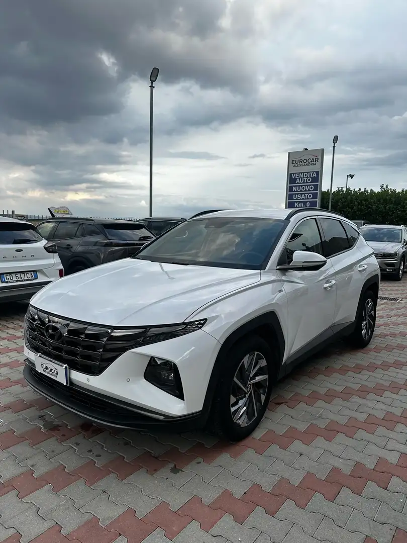 Hyundai TUCSON 1.6 t-gdi 48V Xline 2wd imt Blanc - 1