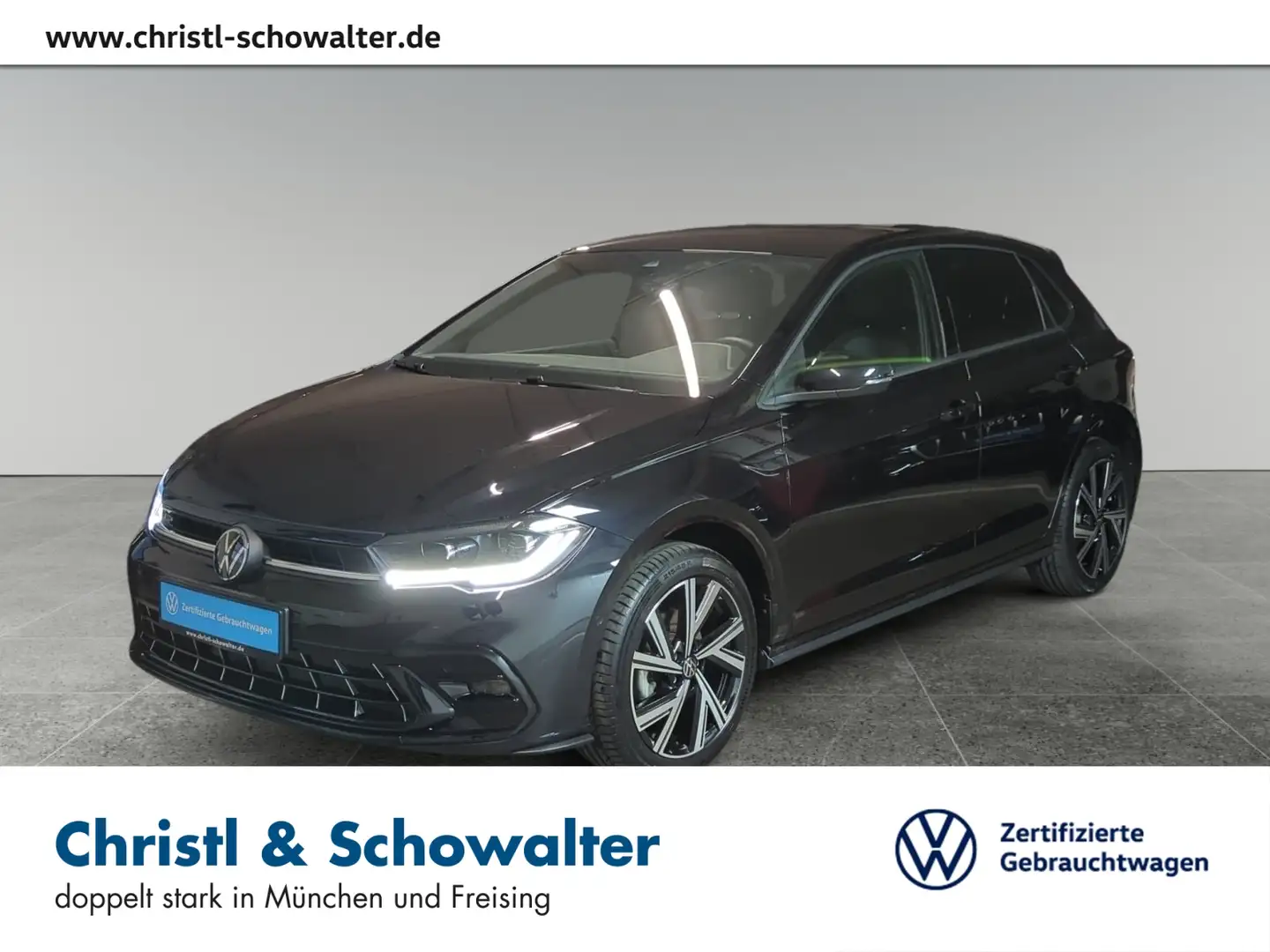 Volkswagen Polo 1.0 TSI DSG R-Line MATRIX NAVI ACC KLIMA Schwarz - 1
