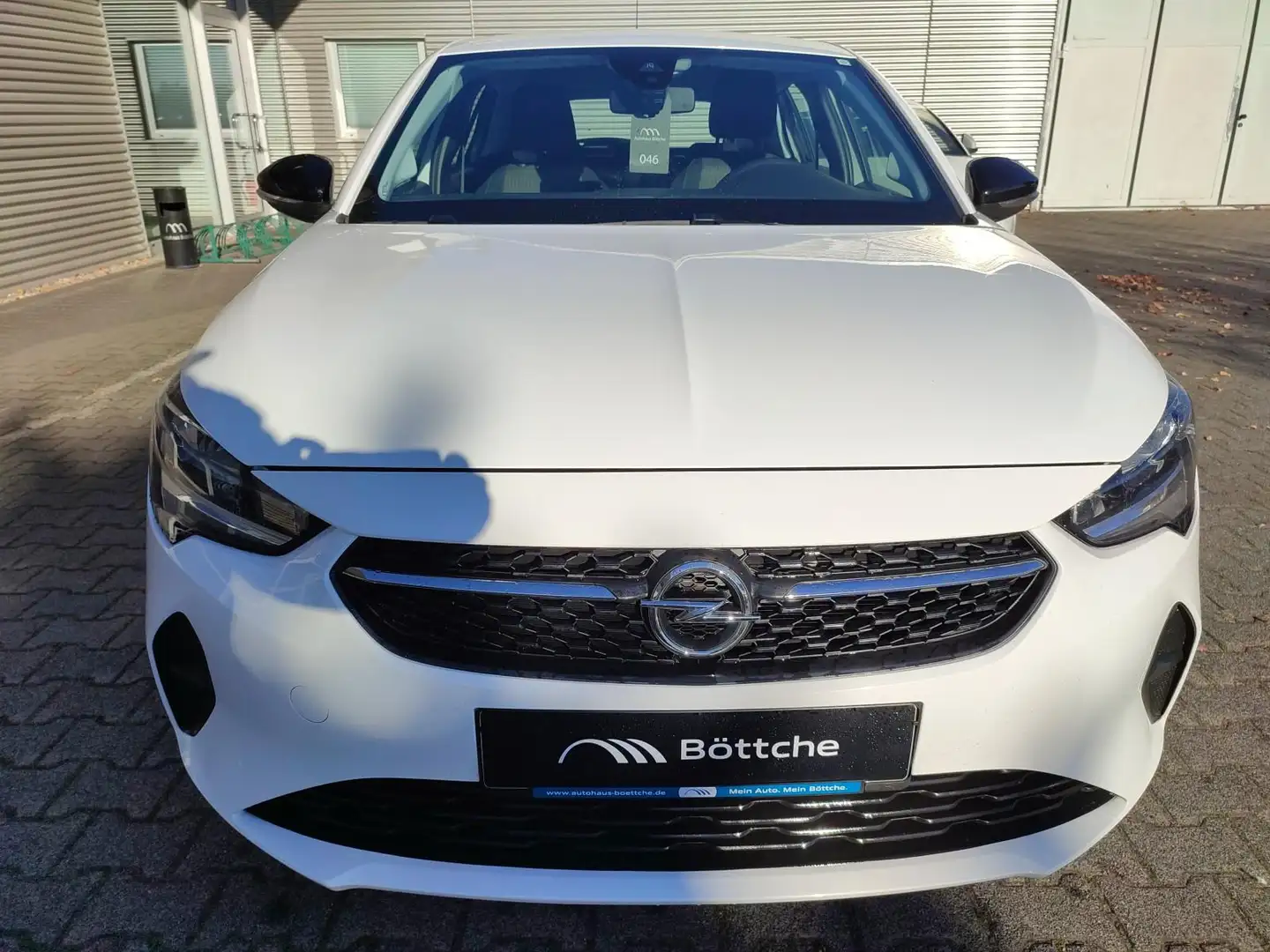 Opel Corsa F Basis, Klima,Tempomat,ZV,Alus,Allwetter Weiß - 2