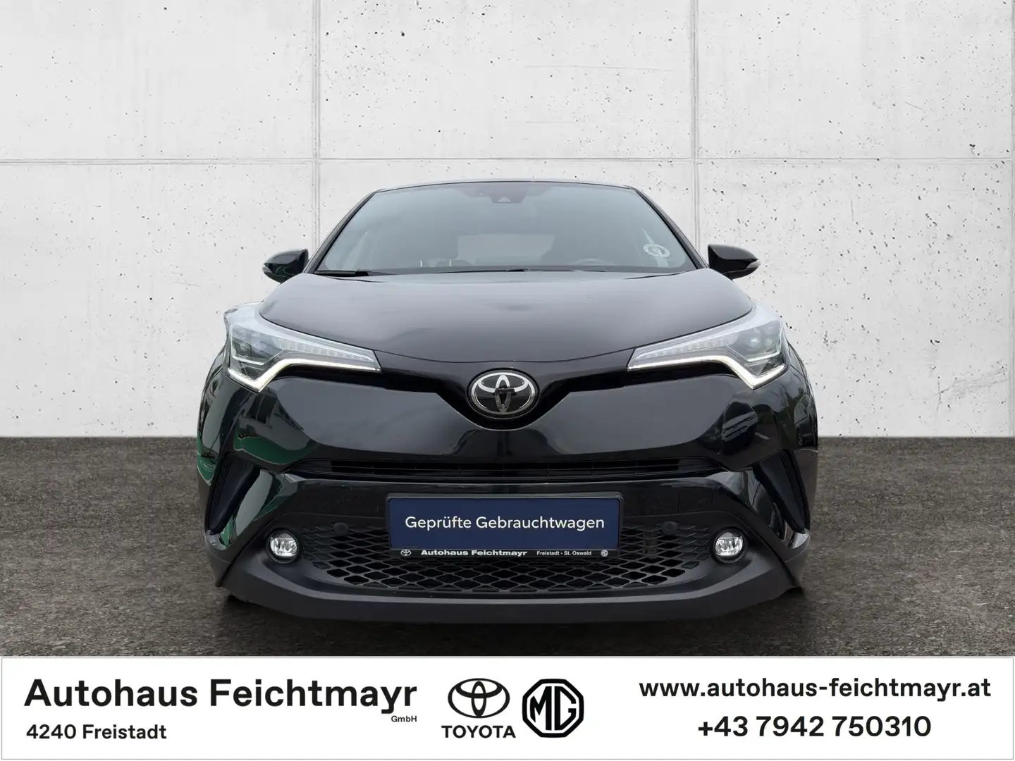 Toyota C-HR C-HIC 1,2 VVT-i Turbo 2WD 6M 5t. Schwarz - 2