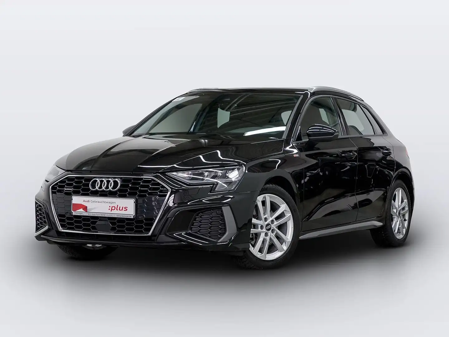 Audi A3 40 TFSI Q S LINE AHK KAMERA NAVI LM Nero - 2