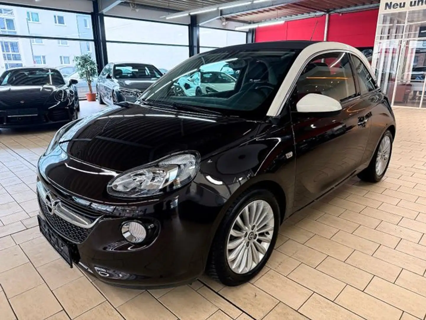 Opel Adam 1.4  OPEN AIR *KLIMA+LED+E-DACH+APPLE+16* Bruin - 2