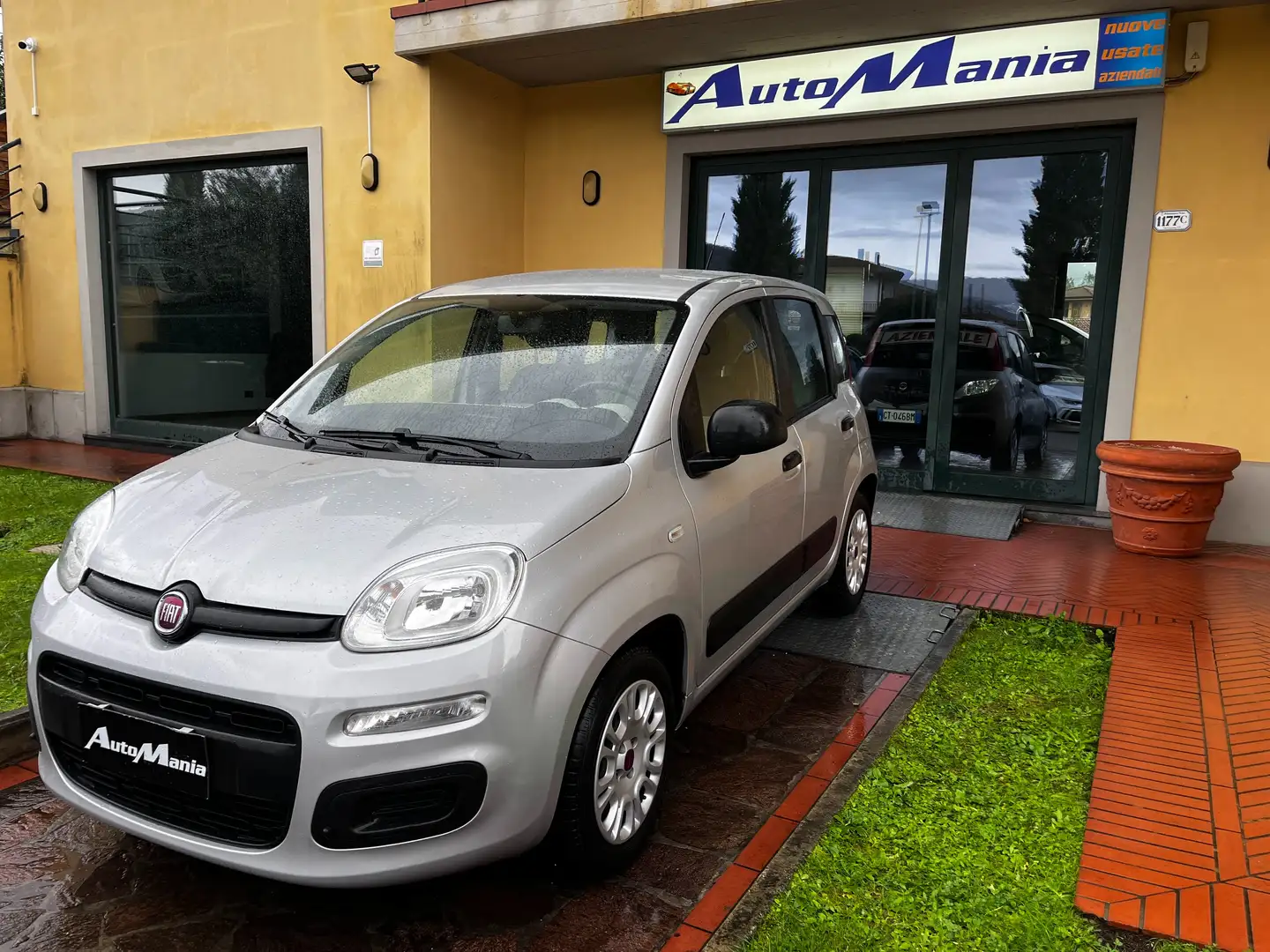 Fiat Panda 1.2 Lounge 69cv E6  5 POSTI Argent - 1