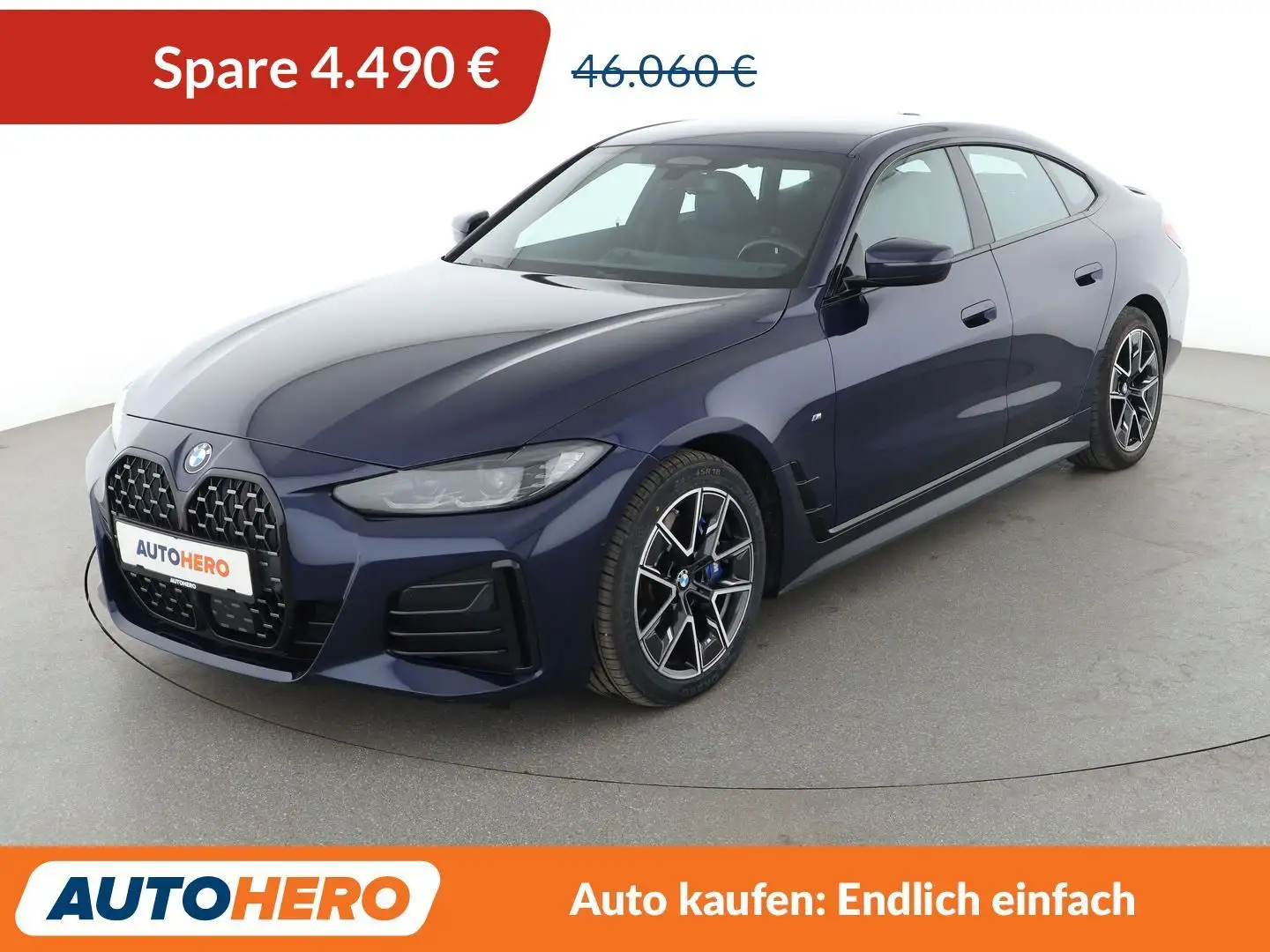 BMW 430 430d Gran Coupe xDrive M Sport Aut.*NAVI*LED*ACC* Bleu - 1