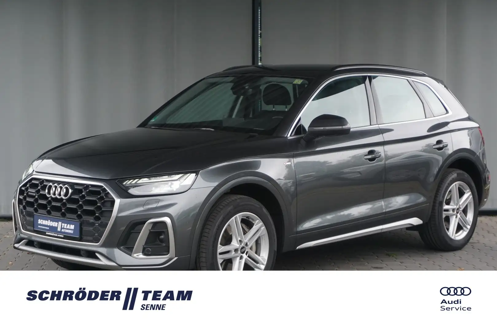 Audi Q5 50 TDI quattro S line Navi Matrix ACC RFK Grigio - 1