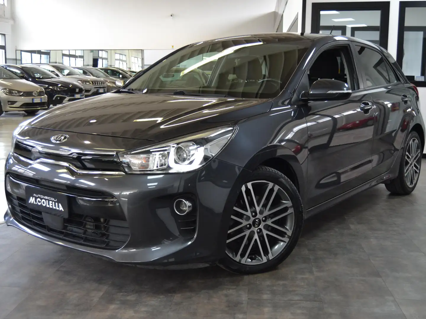 Kia Rio Rio 1.4 CRDI 90cv Cool Navi/Led/Cruise/UniPro Grau - 1