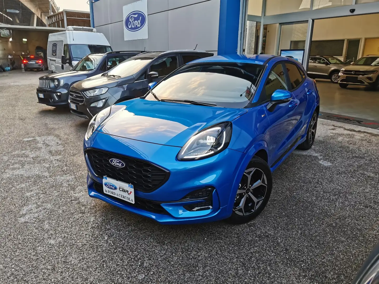 Ford Puma KM/0 1.0 EcoBoost Hybrid 125cv S&S aut. ST-Line Iv Blauw - 1