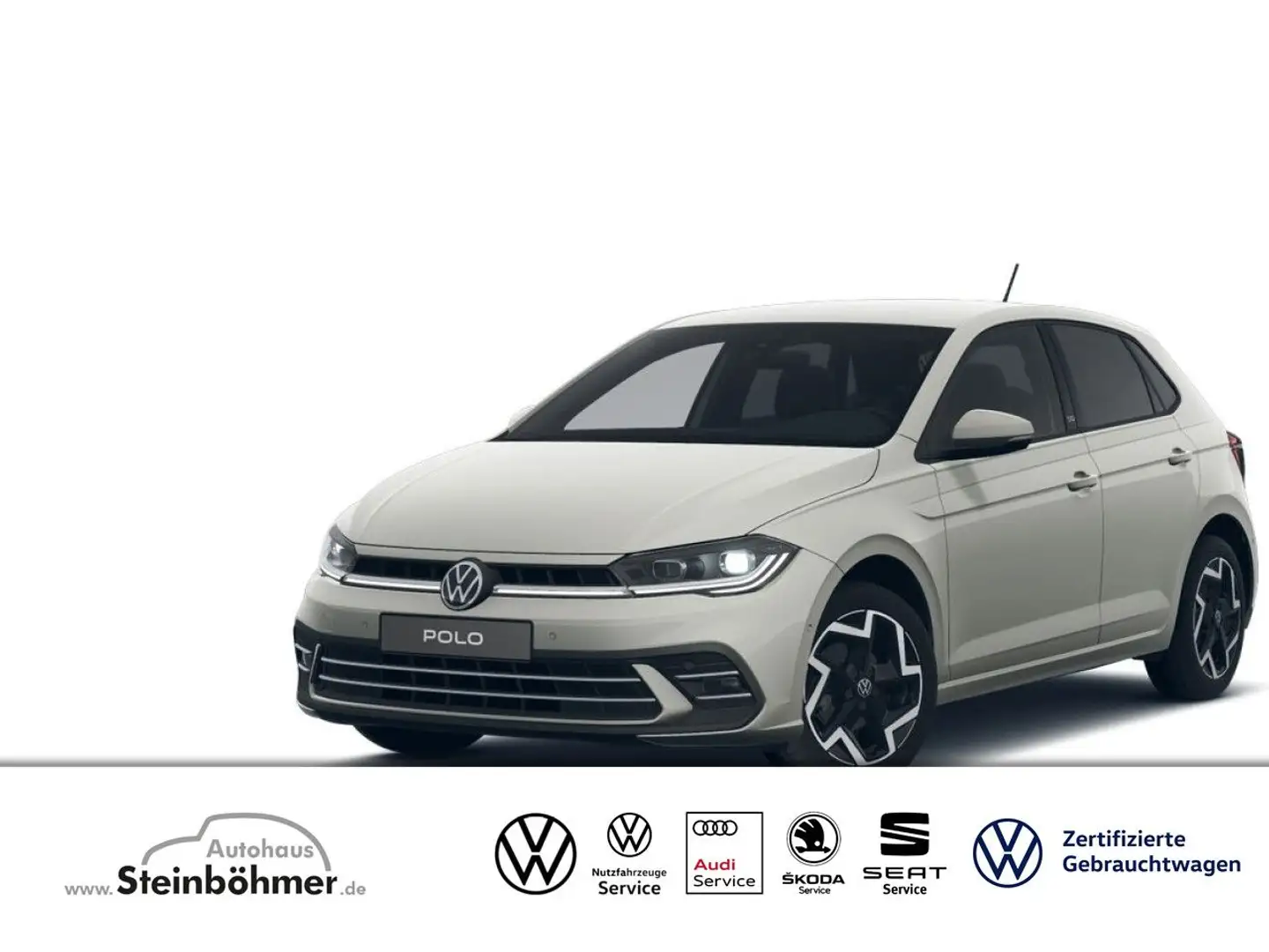 Volkswagen Polo EDITION 50 1.0 TSI Navi RearView SideAssist Gris - 1