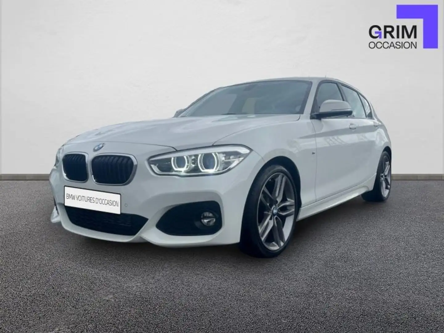 BMW 118 150 ch BVA8 M Sport Ultimate Blanc - 1