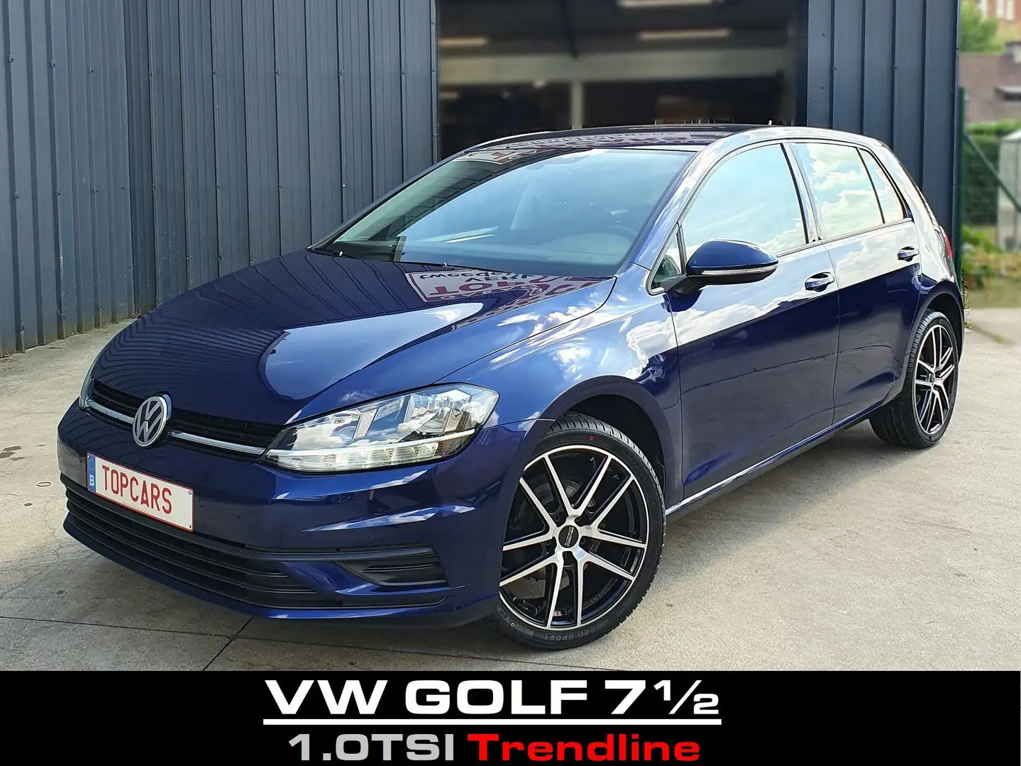 Volkswagen Golf 1.0TSI Trend 2019 Euro6 GPS, Bluetooth,.. Schwarz - 1