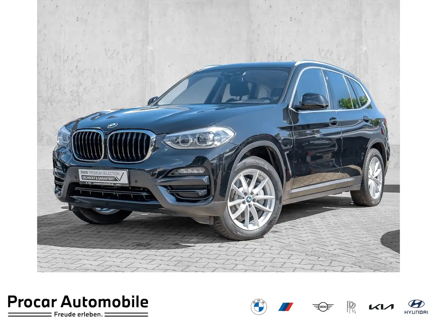 BMW X3 xDrive30e HUD AHK NAVI Standh. LED PDC V+H Negro - 1