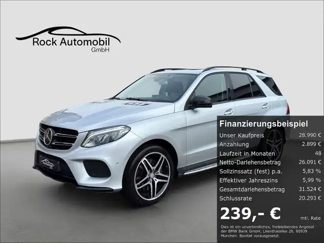 Mercedes-Benz GLE 400 4M 7G AMG Line NIGHT AHK H&K