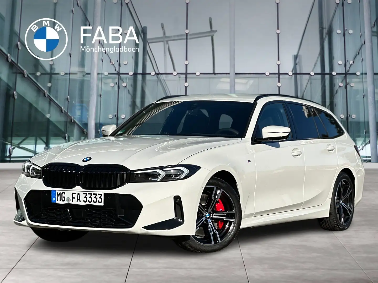 BMW 320 d Touring M Sportpaket Head-Up HiFi DAB LED Bílá - 1