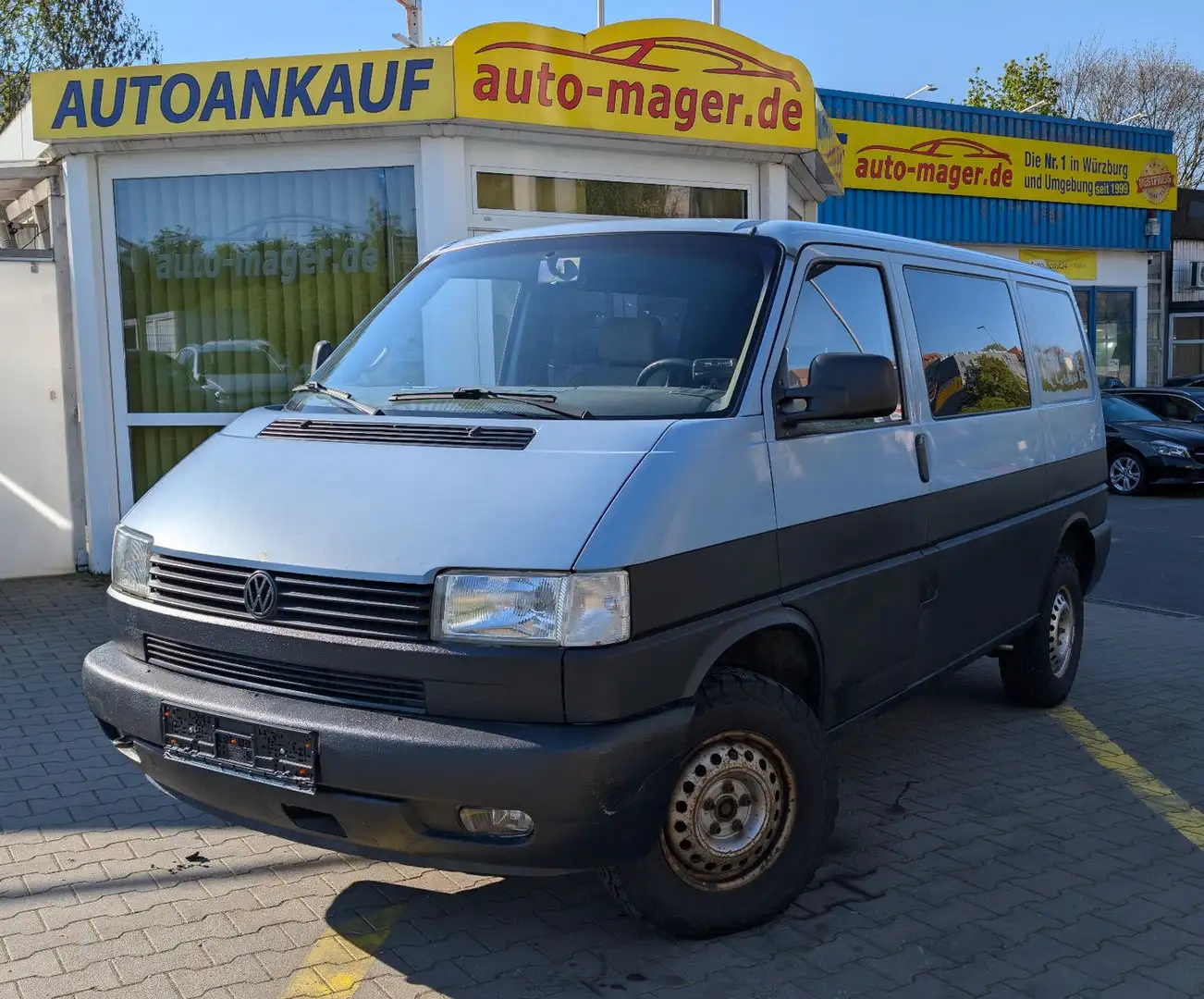 Volkswagen T4 Kombi T4 2.5 Syncro 4x4*7-Sitzplätze*AHK*SH*OhneTüv* Blau - 1