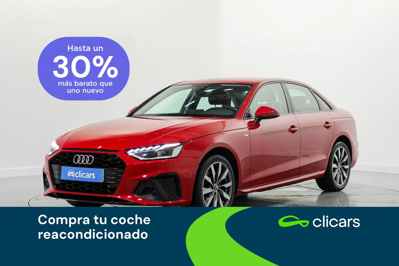 Audi A4 35 TDI S line S tronic 120kW Rojo - 1