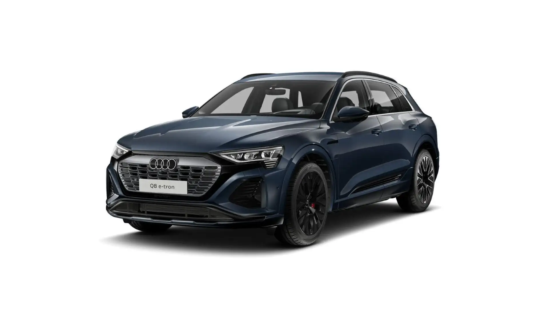 Audi Q8 e-tron 55 S LINE++UMGEBUNGSKAMERAS+HEAD UP++ Blau - 2