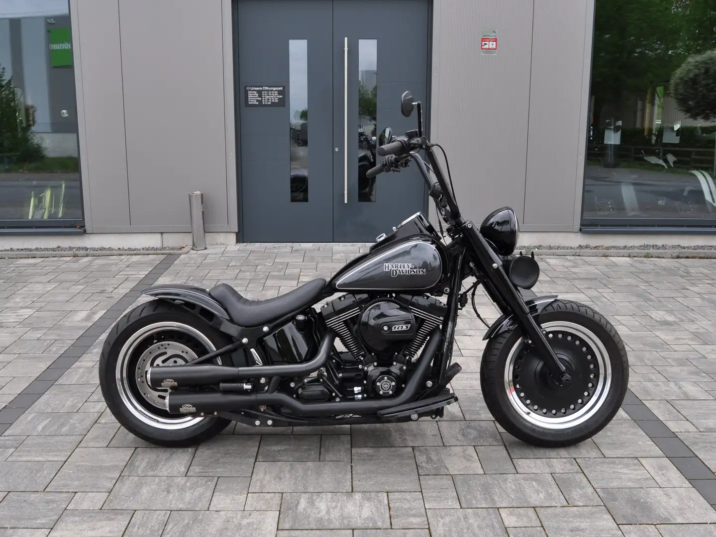 Harley-Davidson Fat Boy Mega Umbau mit Jekill / Rückwärtsgang .. ABS - 1