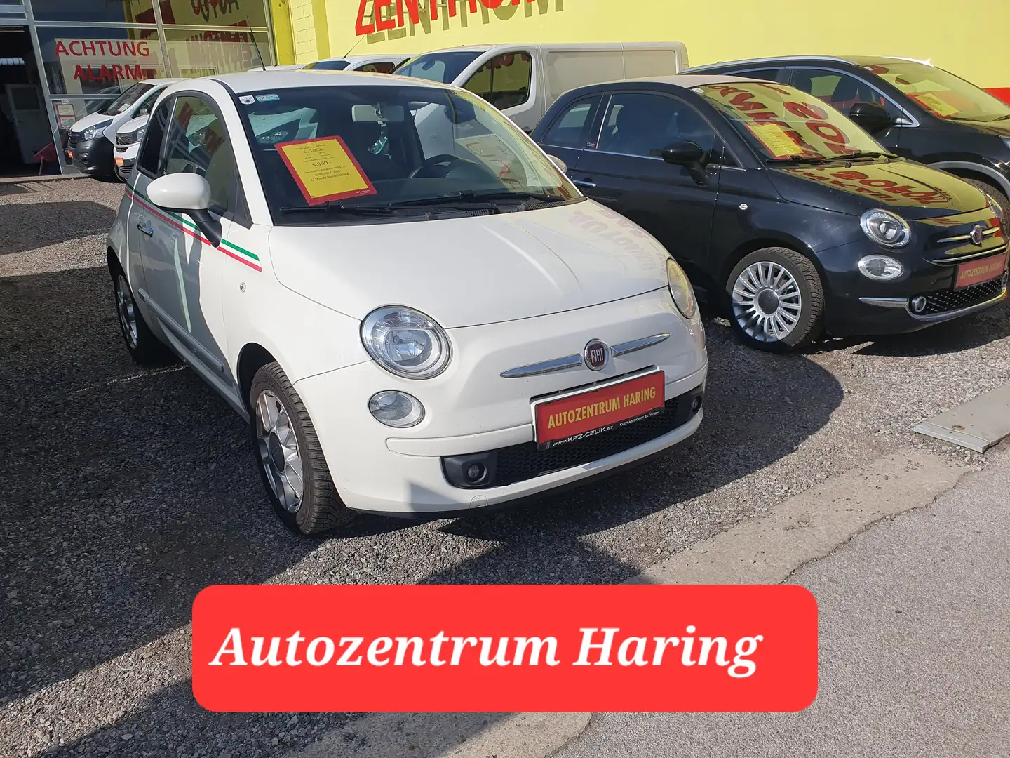 Fiat 500 PICKERL bis 1/2026 Ohne Anzahlung monatlich 129.- Blanc - 1