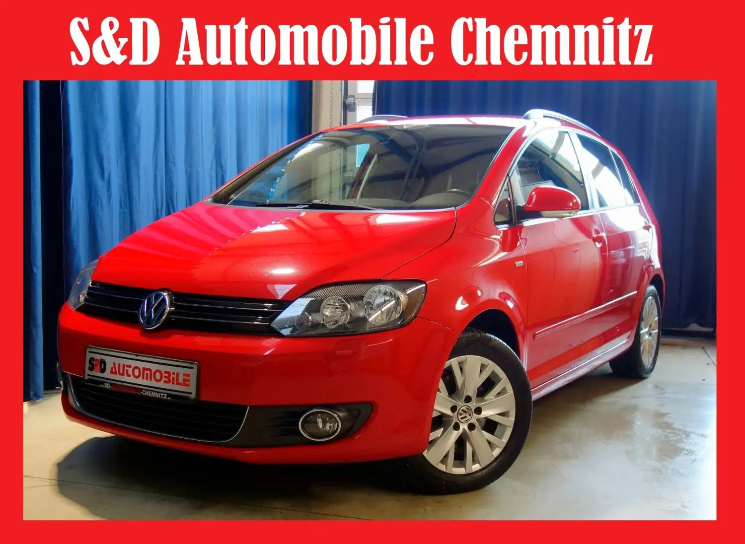 Volkswagen Golf Plus VI Life"TÜV"GARANTIE" Roşu - 1