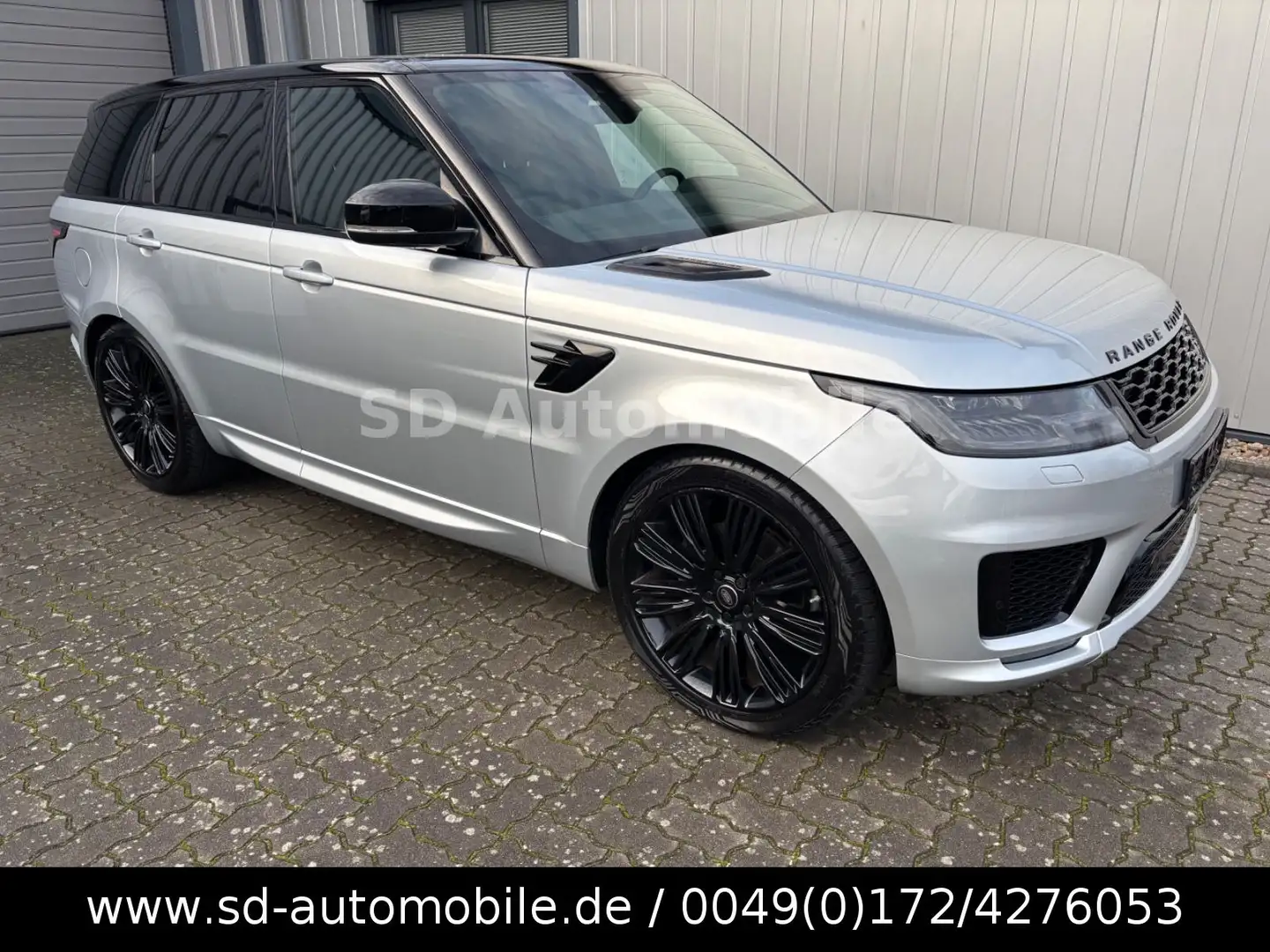 Land Rover Range Rover Sport 3,0 SDV6 HSE Dynamic BLACK-PAC Silber - 1