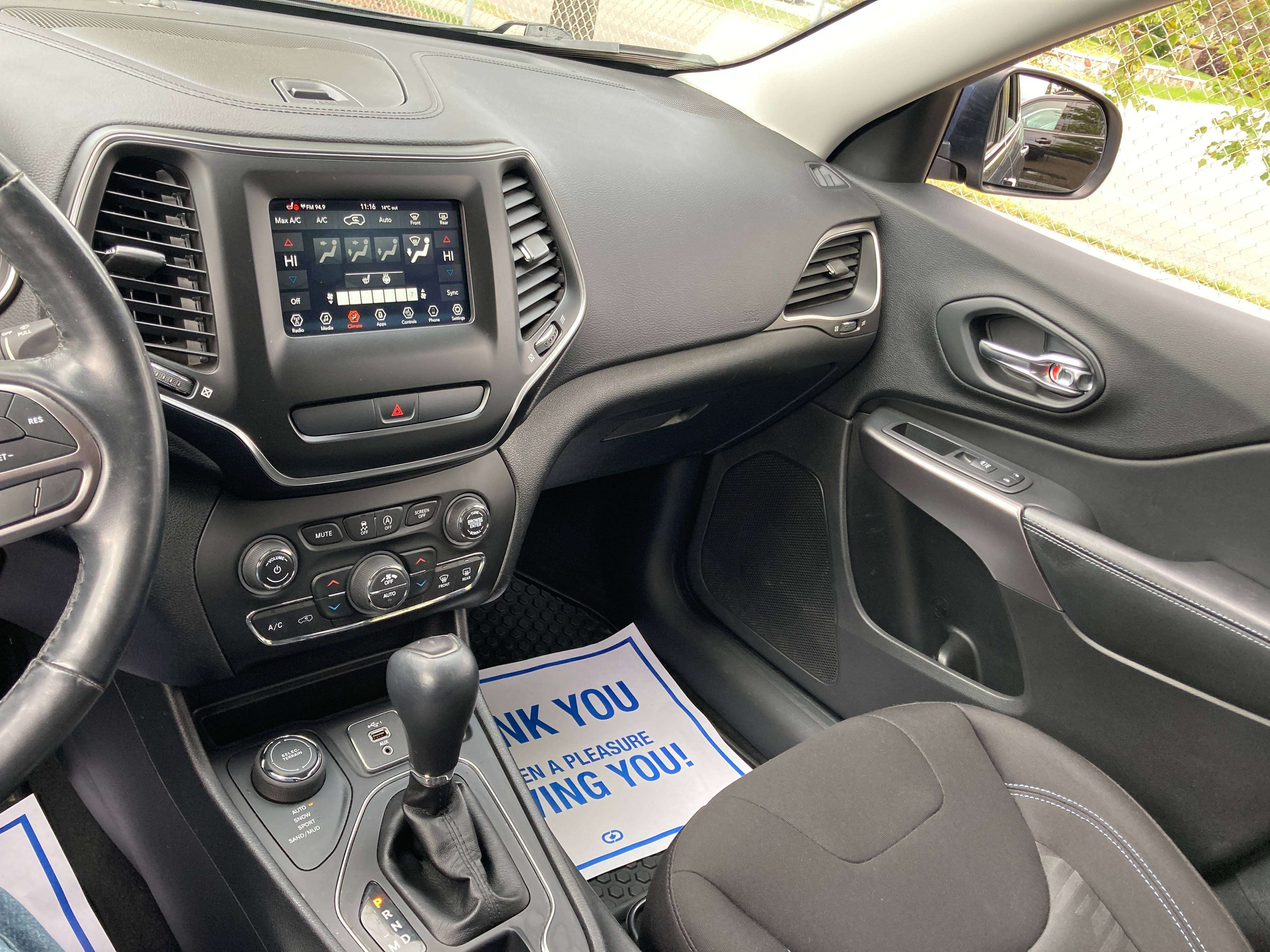 used 2019 Jeep Cherokee car, priced at $16,900