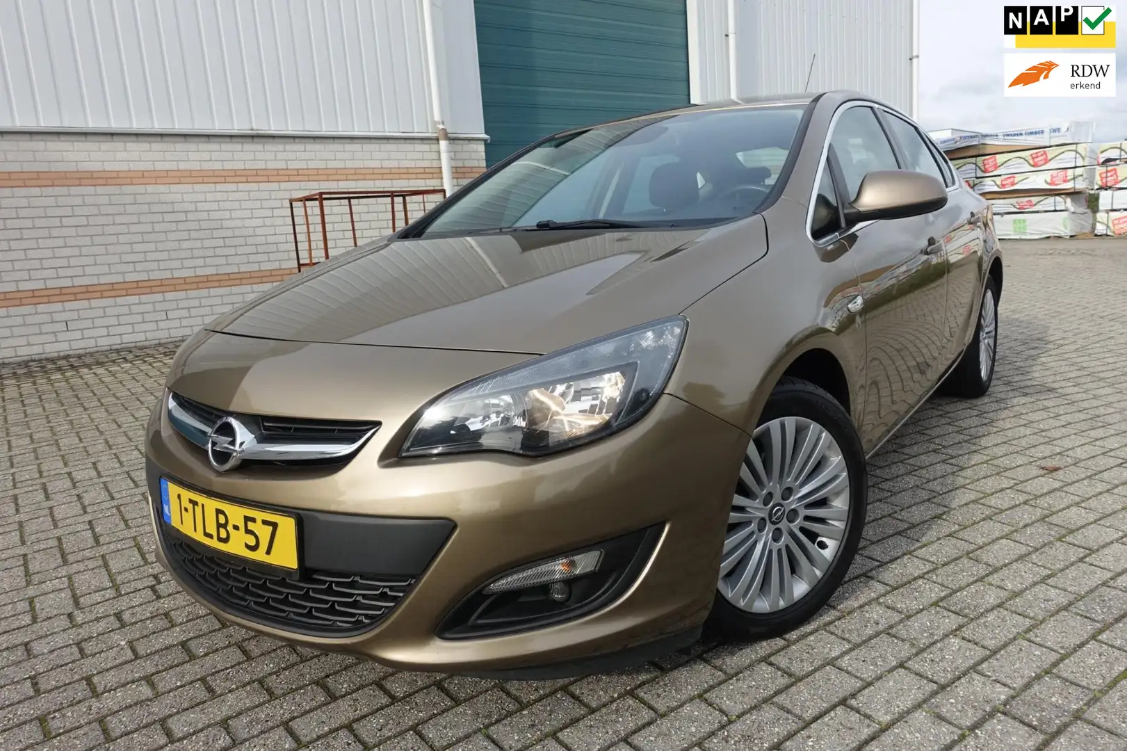 Opel Astra 1.4 Turbo -AUTOMAAT - Design color Edition -- lm v Beige - 1