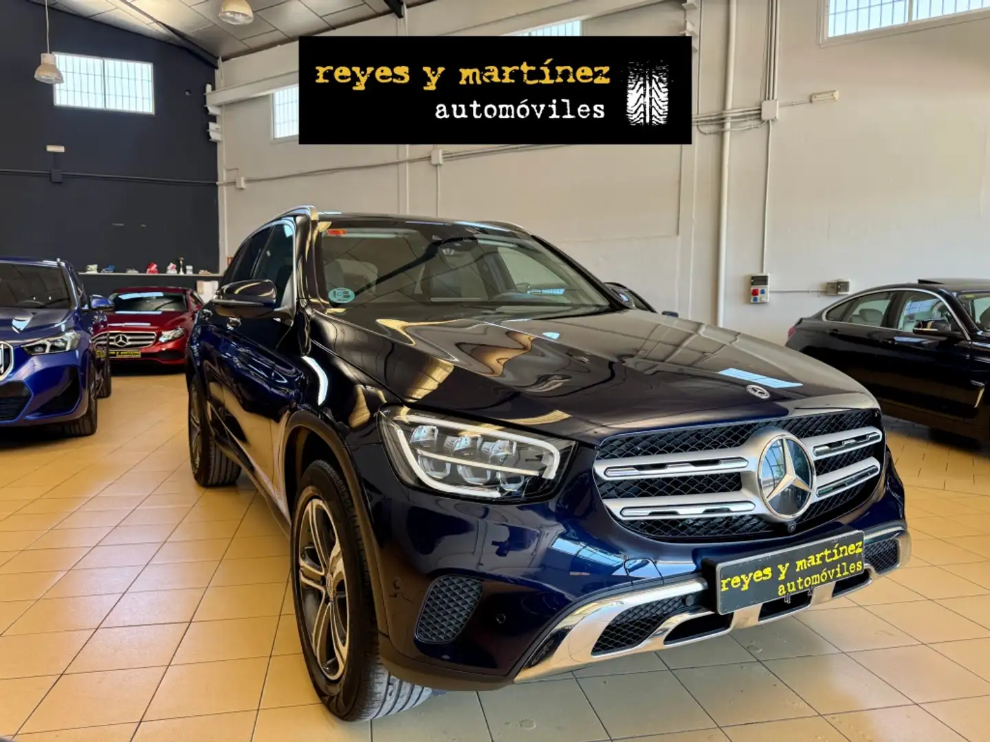 Mercedes-Benz GLC 200 200d 4Matic 9G-Tronic Blauw - 2