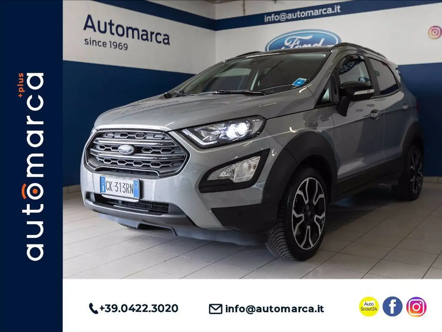 Ford EcoSport 1.0 ecoboost Active s&s 125cv Grau - 1