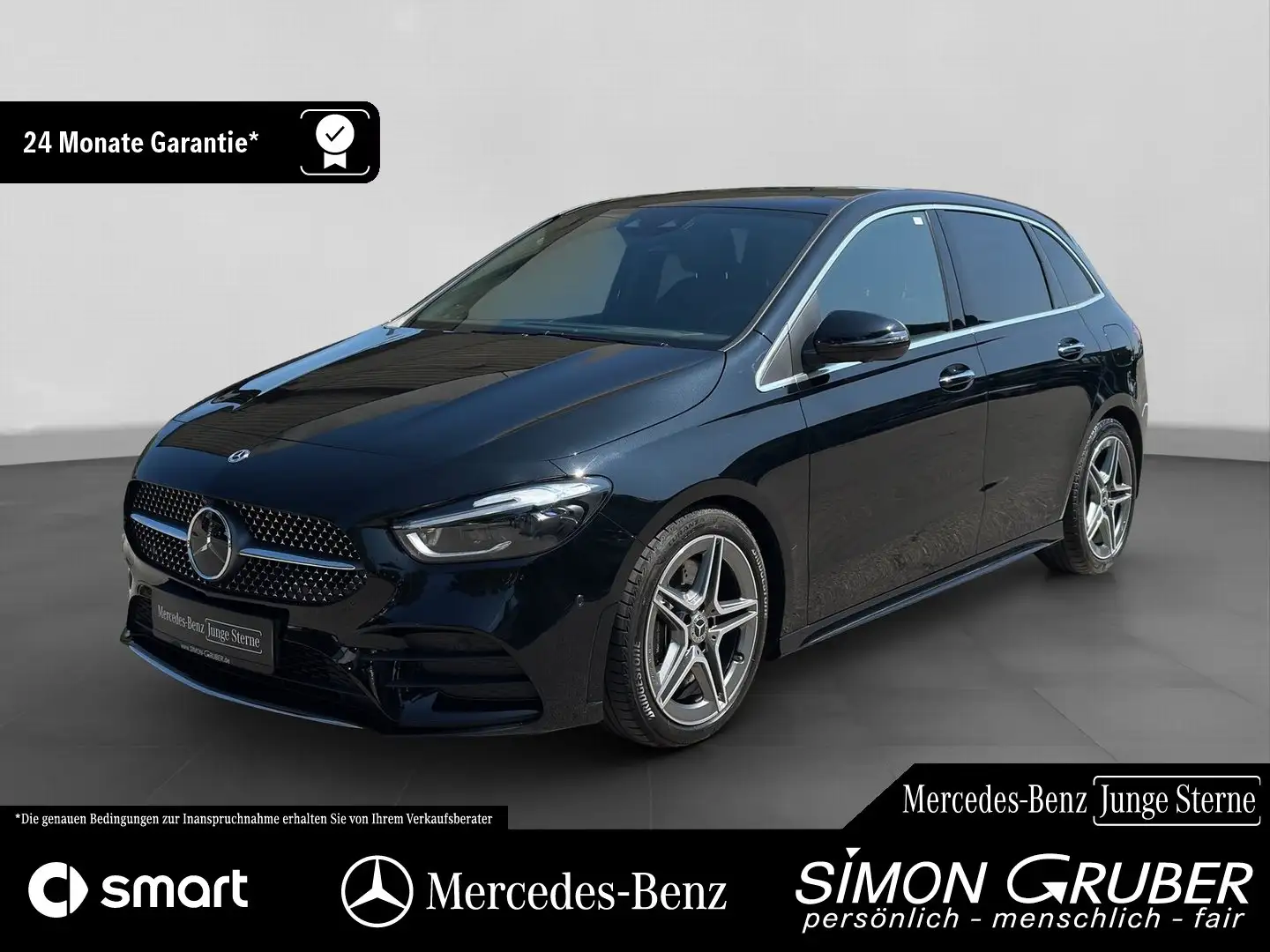 Mercedes-Benz B 250 4M AMG Pano HUD Distronic 360 MBeam AHK Schwarz - 1