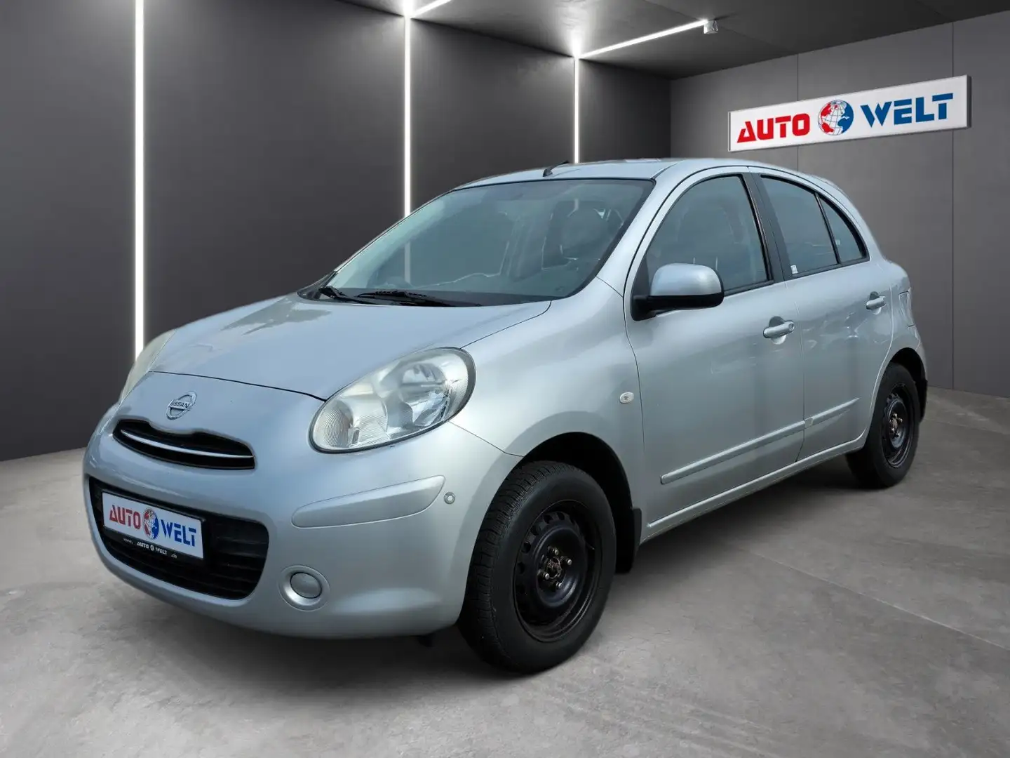 Nissan Micra 1.2 5-trg.  Acenta Klima Einparkhilfe BT Stříbrná - 1
