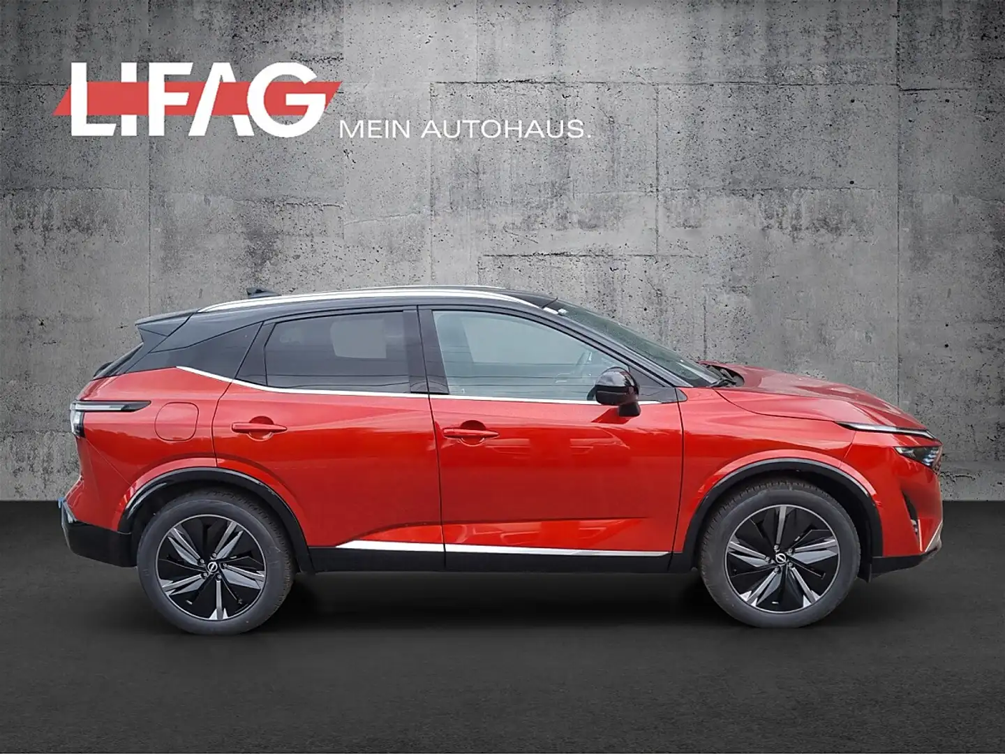 Nissan Qashqai 1,3 MHEV 4x4 Tekna Autom. *ab € 26.990,-* Rot - 2