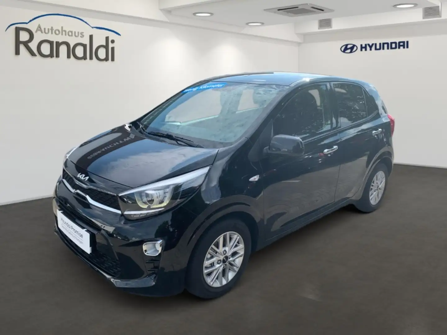 Kia Picanto Vision 1.0 ++KAMERA++SITHEIZUNG++WIE NEU! Nero - 1
